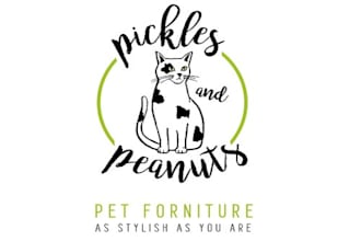 design a stylish logo for pickles and peanut
