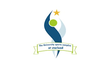 design the university sports complex at starland logo