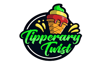 design tipperary twist ice cream parlor logo
