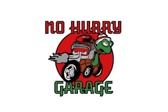 do create a superb hurry garage logo within short time