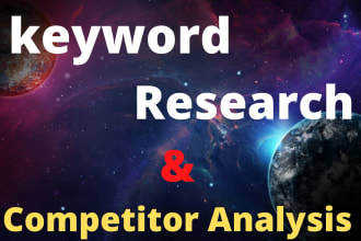 do best SEO keyword research and competitor analysis