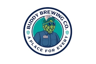 design wonderful exciting brewery logo with express delivery