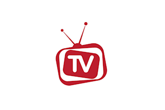 modern and high quality tv logo with my creative thinking