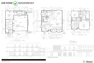 create detailed permit blueprints with unlimited revisions