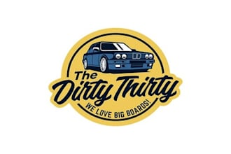 design a retro logo for you