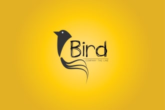 create a minimal abstract business logo design