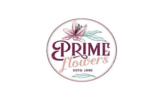 design flower farm logo