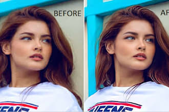 fix blurred and damaged photo to clear photo