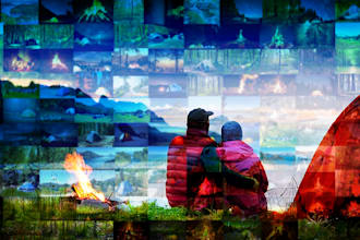 do mosaic effect in photoshop