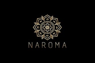 design luxurious and high class perfume candle logo