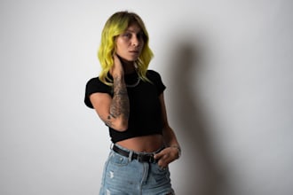 shoot a professional portrait