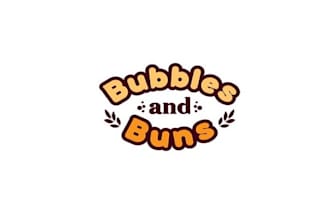 design an exciting logo for a bubble tea and sandwich food truck
