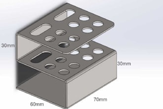 make dxf files for laser cutting and cnc machining