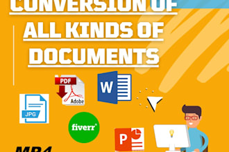 convert pdf to doc, jpg to transparent png,any to any format