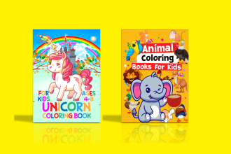 create amazon KDP book cover design KDP low content book