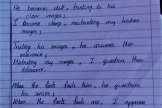 smoothly handwrite any type of documents or study notes