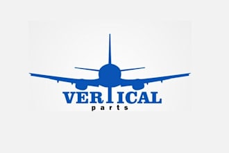 design winning logo for vertical parts inc