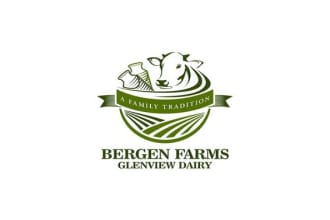 design dairy farm operation  logo in 1 day