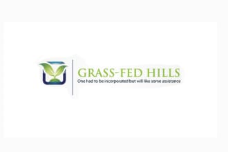 create a natural logo for grass fed farm