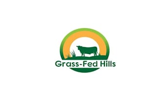 create a natural logo for grass fed farm