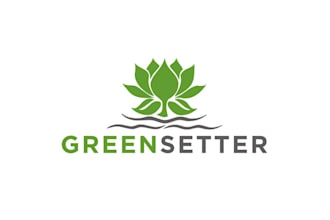 create a modern stylish landscape logo