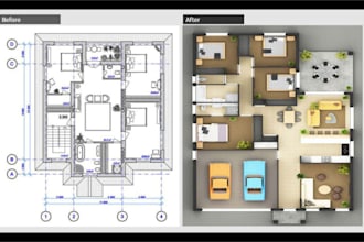 design 2d and 3d floor plans