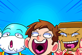 draw cartoon character and animation any style thumbnail