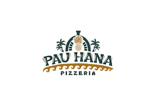 design creative woodfire pizzeria logo