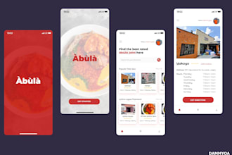 do an amazingweb mobile app uiux designs