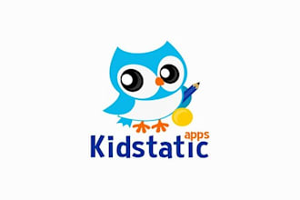 design kids app company logo in 1 day