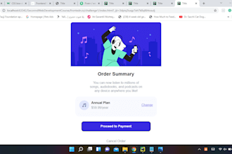 develop a full webapp for commercial use