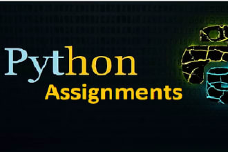 do python assignments and projects