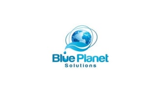 design blue planet solutions logo in 1 day