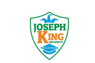 create a mascot and logo for joseph king university