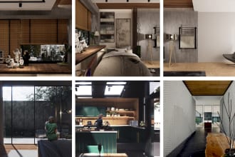 design and render high quality interior design in 3d and 2d
