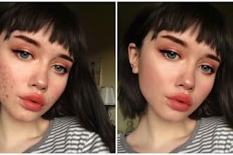 retouch and photoshop naturally