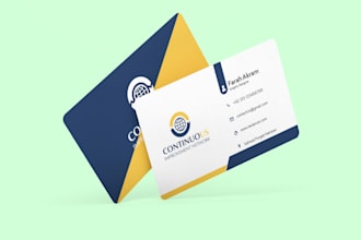 create a unique and professional business card design