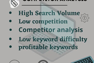 do SEO keyword research google ranking kw and competitor analysis
