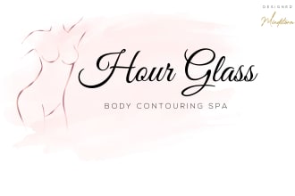 design a elegant body contouring and waist snatched logo for brand