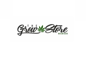 design medical marijuana grow store logo in 1 day