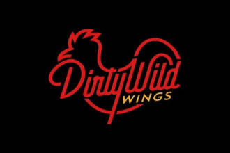 design dirty wild wings logo