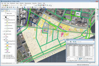 create any gis maps and do spatial analysis