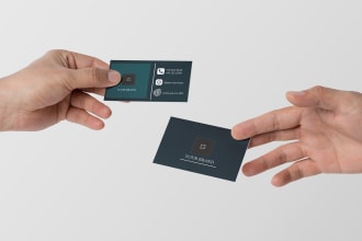 luxury business card design