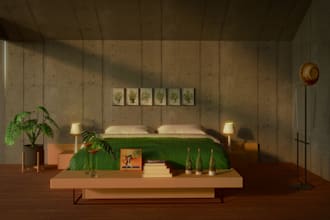 renders architecture 3ds model