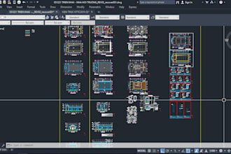 convert pdf into autocad and architectural design