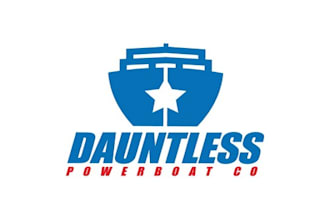 design powerboat company  logo