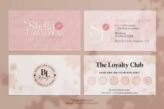 design business card or any product insert card for you