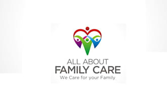 creative family care logo in 1 day