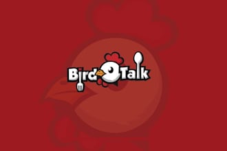 design hipster logo for chicken restaurant in los angeles