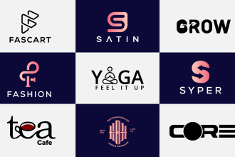 do initial, monogram, text, wordmark, font, minimalist logo
